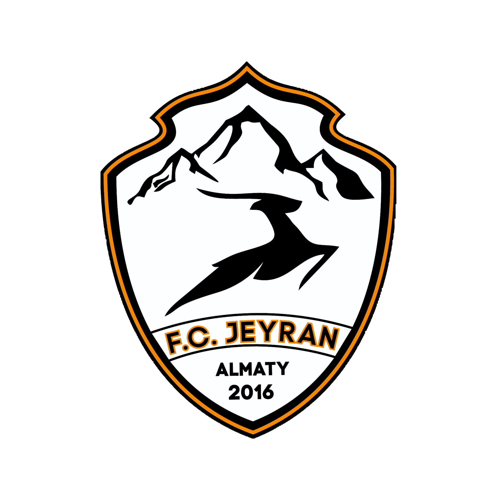 Логотип команды Jeyran 2015 белые