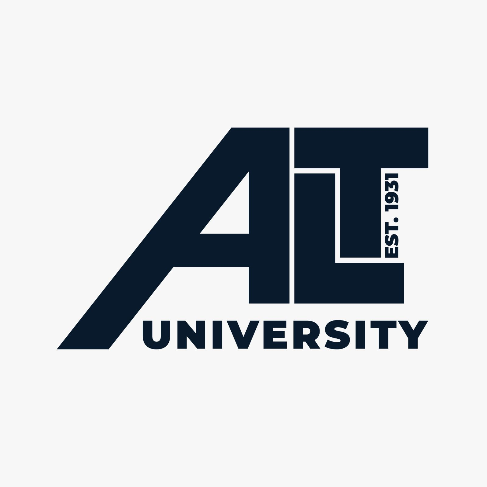 Логотип команды ALT UNIVERSITY